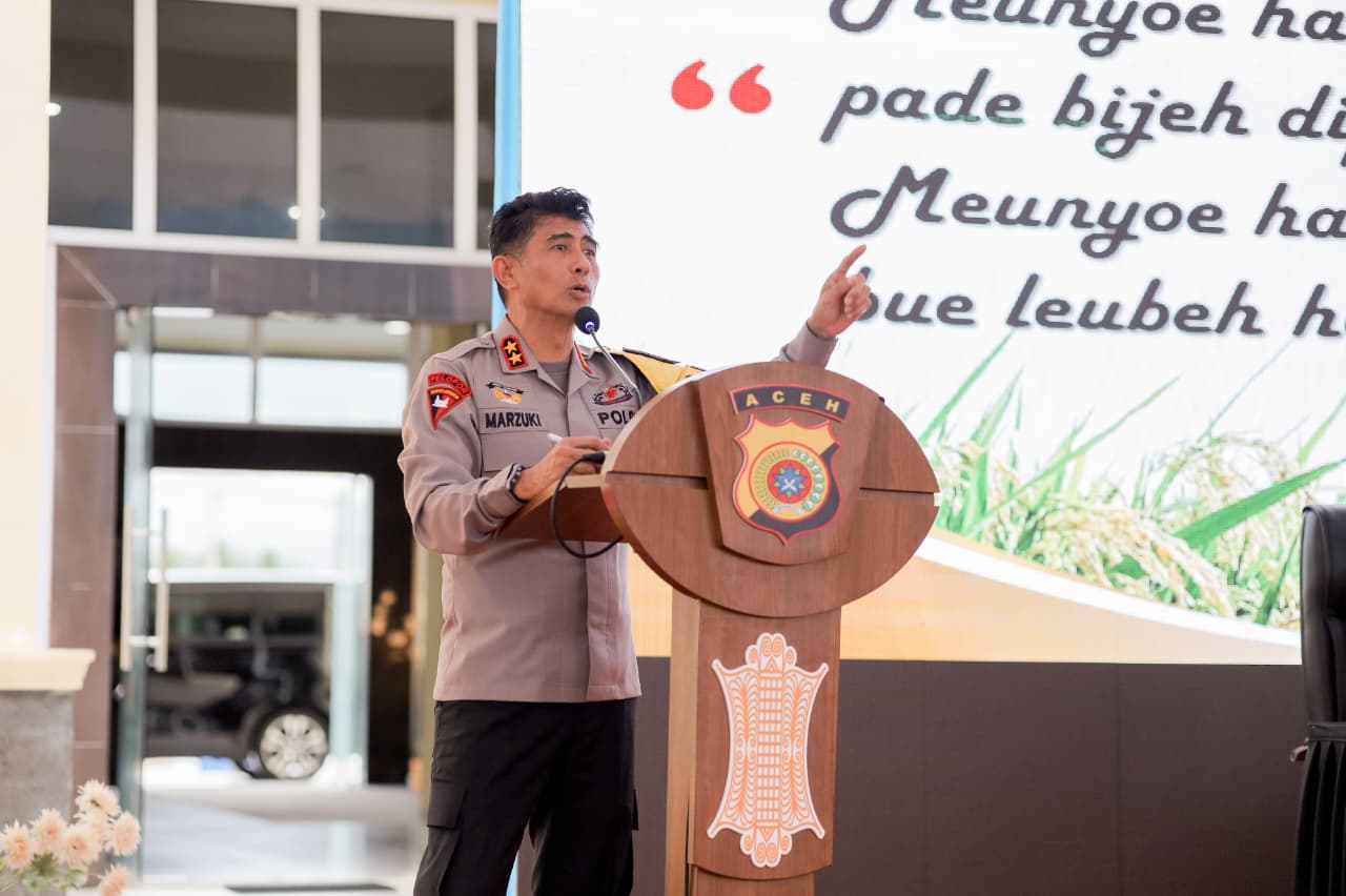Kapolda Aceh Irjen Pol. Drs. Marzuki Ali Basyah