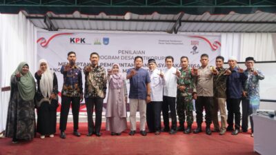 Gampong (Desa) Geudubang Jawa Kecamatan Langsa Baro Kota Langsa mengikuti Penilaian Calon Desa Antikorupsi Tingkat Provinsi Aceh