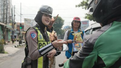 Satlantas Polres Malang pendekatan humanis menjadi bagian penting dalam mendukung pelaksanaan Operasi Zebra Semeru 2025