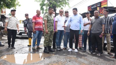 Bupati Subandi Sidak Jalan Rusak di Bluru Kidul, Pastikan Betonisasi 1,6 Km Usai Lebaran 2026
