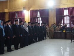 Walikota Langsa Lantik Pimpinan Tinggi Pratama Administrator Pengawas dan Kepala Puskesmas 