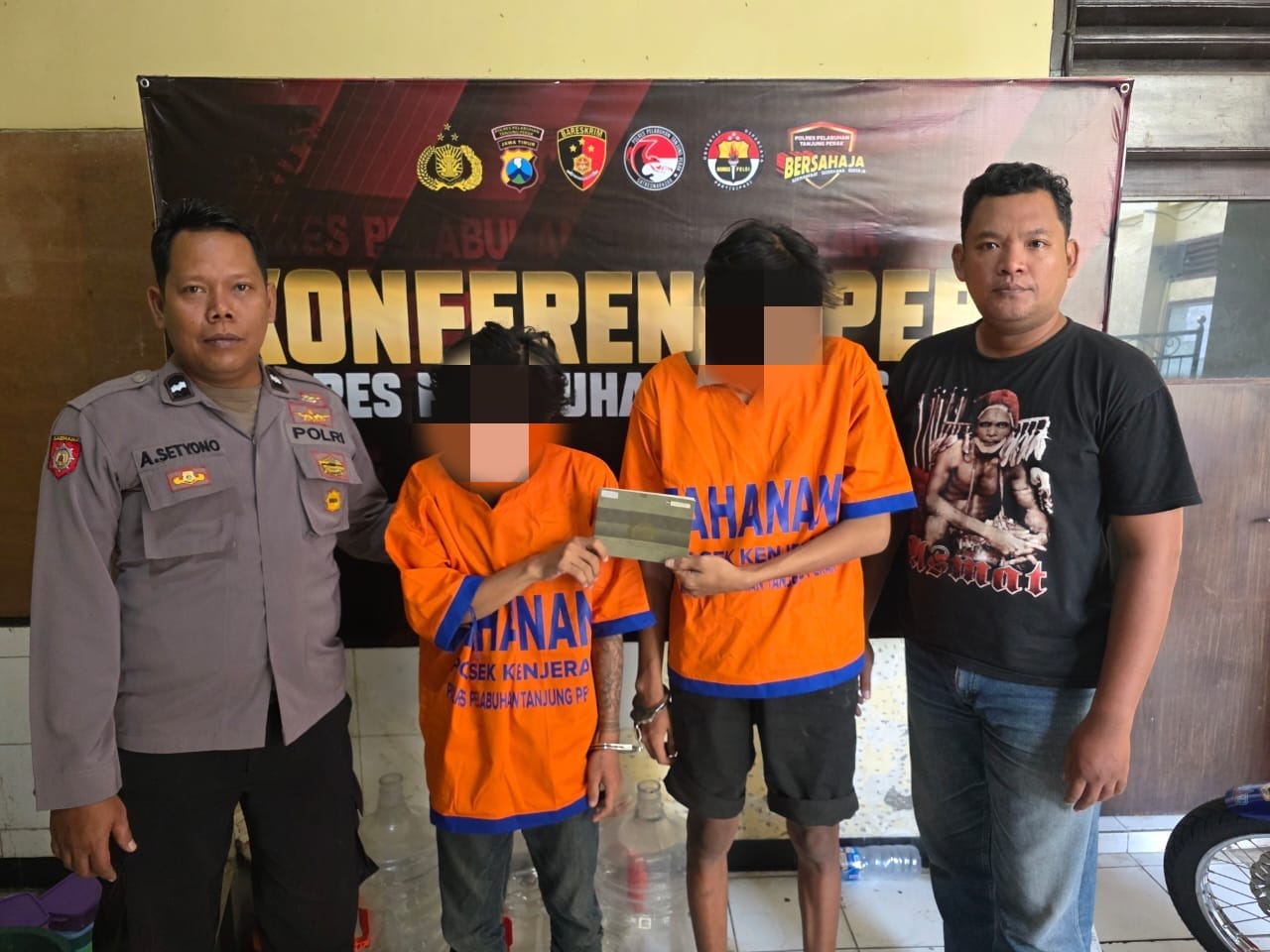 Unit Reserse Kriminal Polsek Kenjeran berhasil mengungkap kasus penipuan dan penggelapan sepeda motor