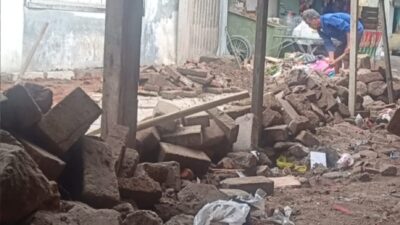 Keterangan Foto: Pekerja menyalahi K3 dengan mengabaikan APD