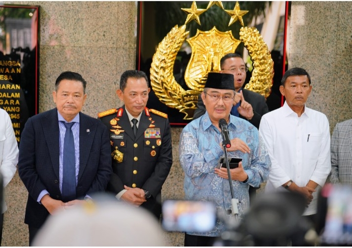 Komisi Percepatan Reformasi Polri menggelar rapat perdana di Kantor Mabes Polri