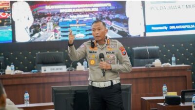 Dirlantas Polda Jatim Kombes Pol Iwan Saktiadi