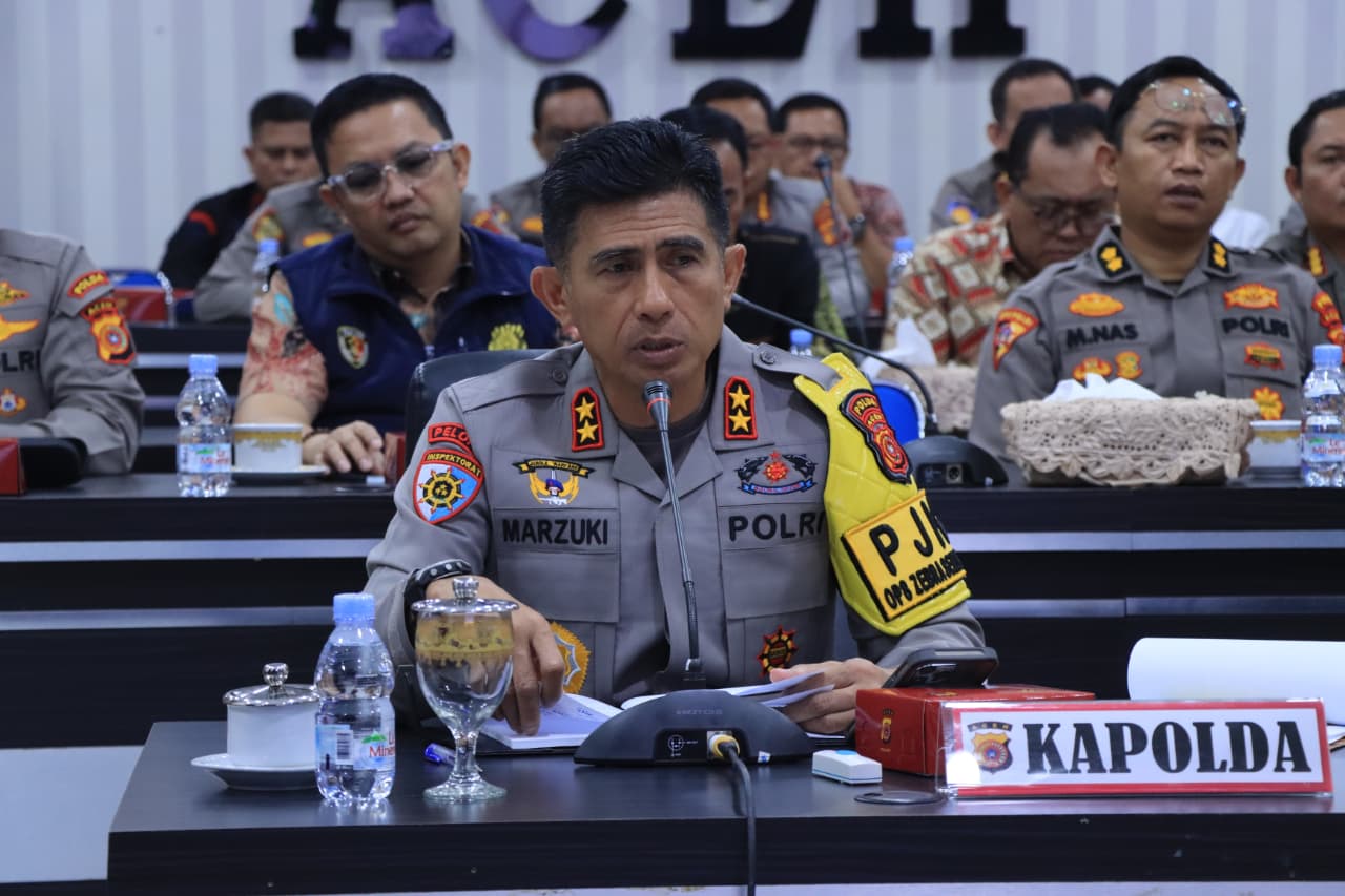 Kapolda Aceh Irjen Pol Drs. Marzuki Ali Basyah