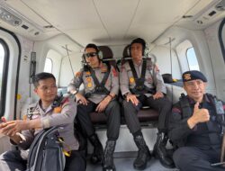 Kapolda Aceh Patroli Udara untuk Pastikan Jalur Darat Perbatasan Sumut–Aceh Aman untuk Distribusi Bantuan