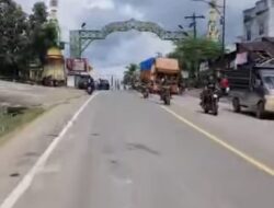 Perbatasan Sumatera Utara Menuju Aceh Tamiang Sudah Lancar