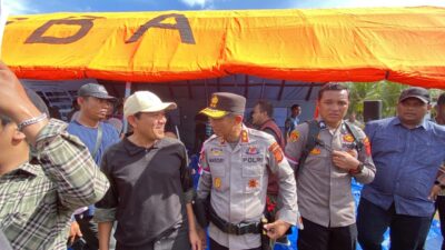 Kapolda Aceh Irjen Pol. Marzuki Al i Basyah bersama Wakil Gubernur Aceh Fadhlullah