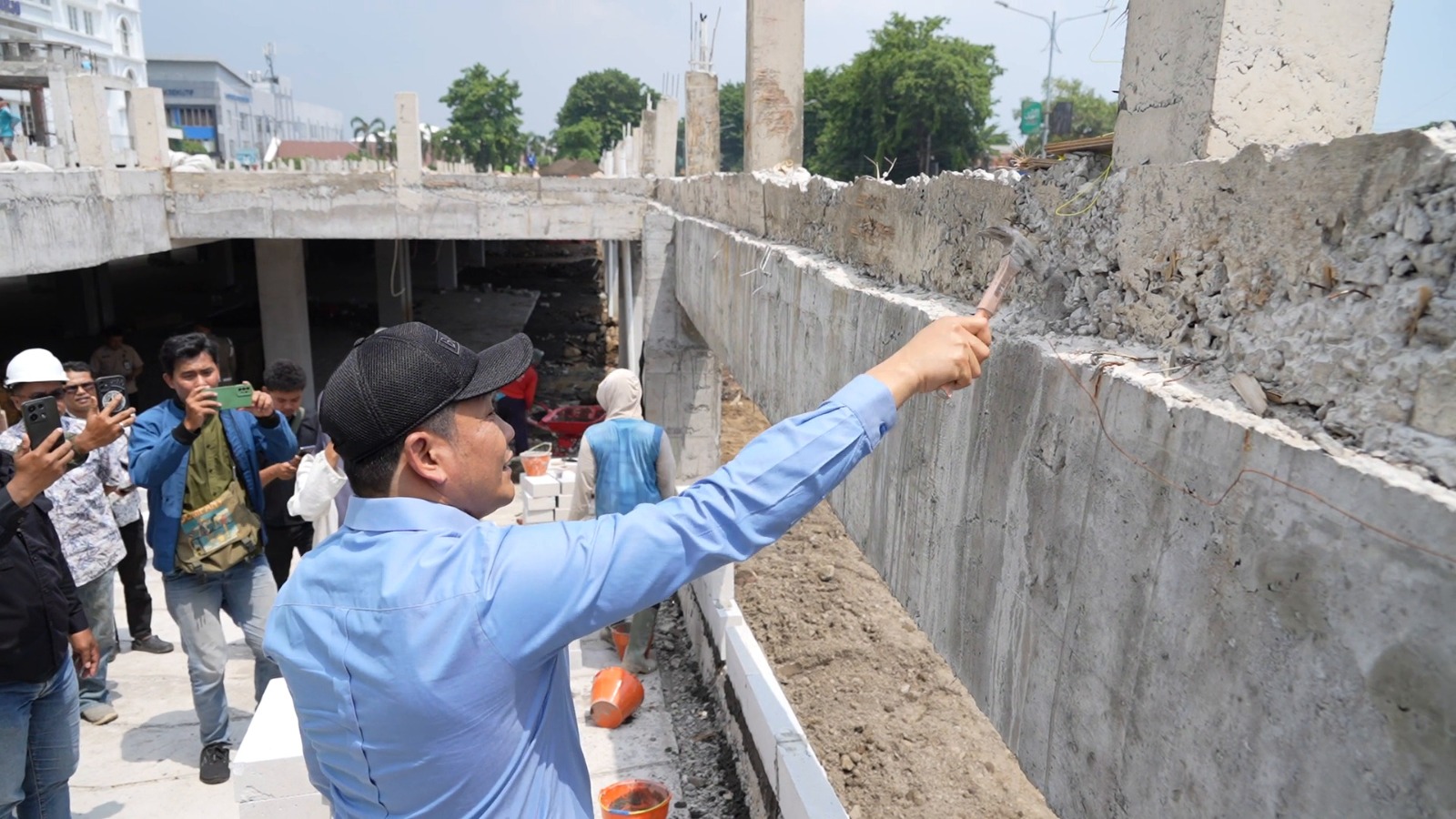 Bupati Sidoarjo Sidak Pembangunan RSUD R.T. Notopuro, Pengawasan Harus Diperketat