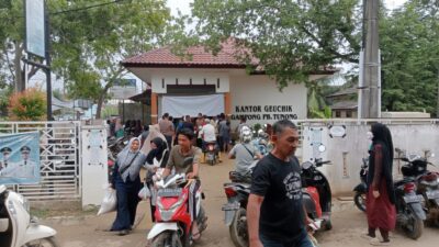 Pembagian bantuan langsung pangan (BLP) dari Pemko Langsa