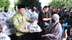 Forkopimda Sidoarjo Bersama Yayasan Mawar Sharon Peduli Gelar Bakti Sosial