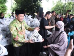 Forkopimda Sidoarjo Bersama Yayasan Mawar Sharon Peduli Gelar Bakti Sosial