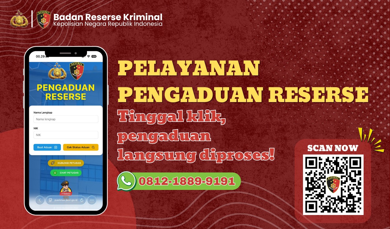 Aplikasi Layanan Pengaduan Reserse Bareskrim Mabes Polri
