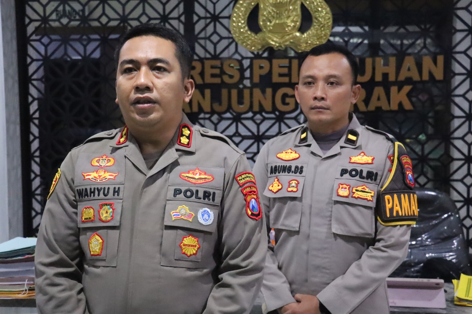 Kapolres Pelabuhan Tanjung Perak AKBP Wahyu Hidayat