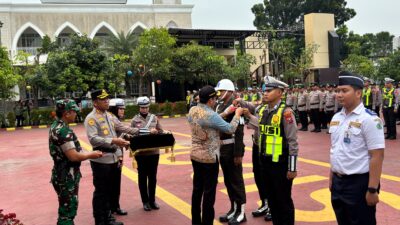 Bupati Sidoarjo Pimpin Apel Gelar Pasukan Operasi Lilin Semeru 2025