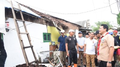 Respons Cepat, Pemkab Sidoarjo Alokasikan Dana Perbaikan Rumah Terdampak Puting Beliung