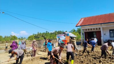 Polres Pidie Jaya terus menunjukkan kepedulian dan respons cepat terhadap masyarakat terdampak banjir