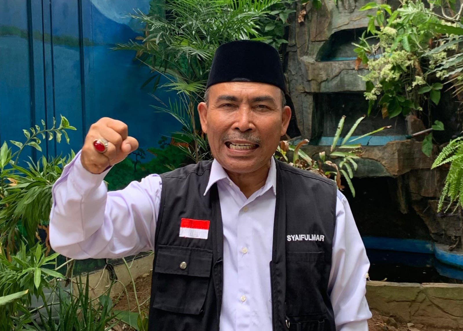 Ketua Aliansi Buruh Aceh (ABA) sekaligus Ketua DPW Asosiasi Serikat Pekerja (ASPEK) Indonesia Provinsi Aceh, Saiful
