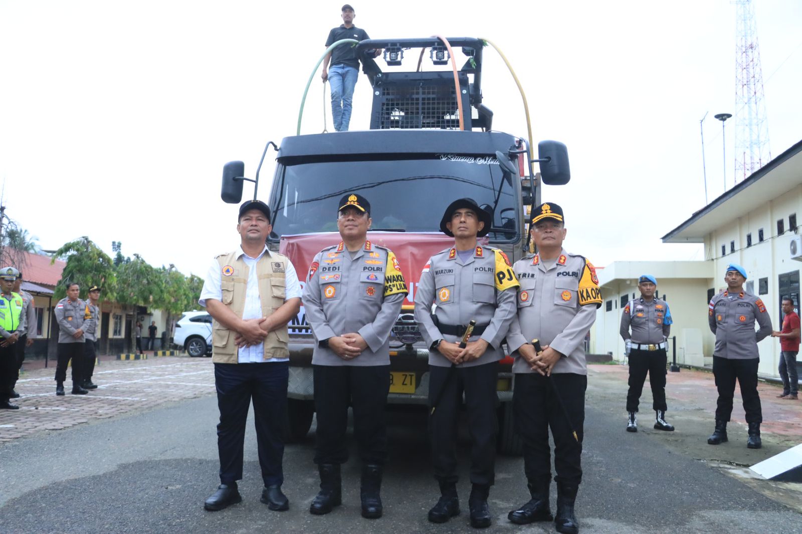 Wakapolri Komjen Pol. Dedi Prasetyo melakukan kunjungan kerja ke Kabupaten Aceh Utara