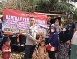 Alumni SIP 54.2 Salurkan Bansos untuk Warga Terdampak Banjir Tegaskan Solidaritas dan Kepedulian Sosial