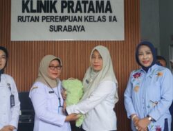 Wabup Sidoarjo Pastikan Perawatan Bayi dari Warga Binaan Rutan Porong.