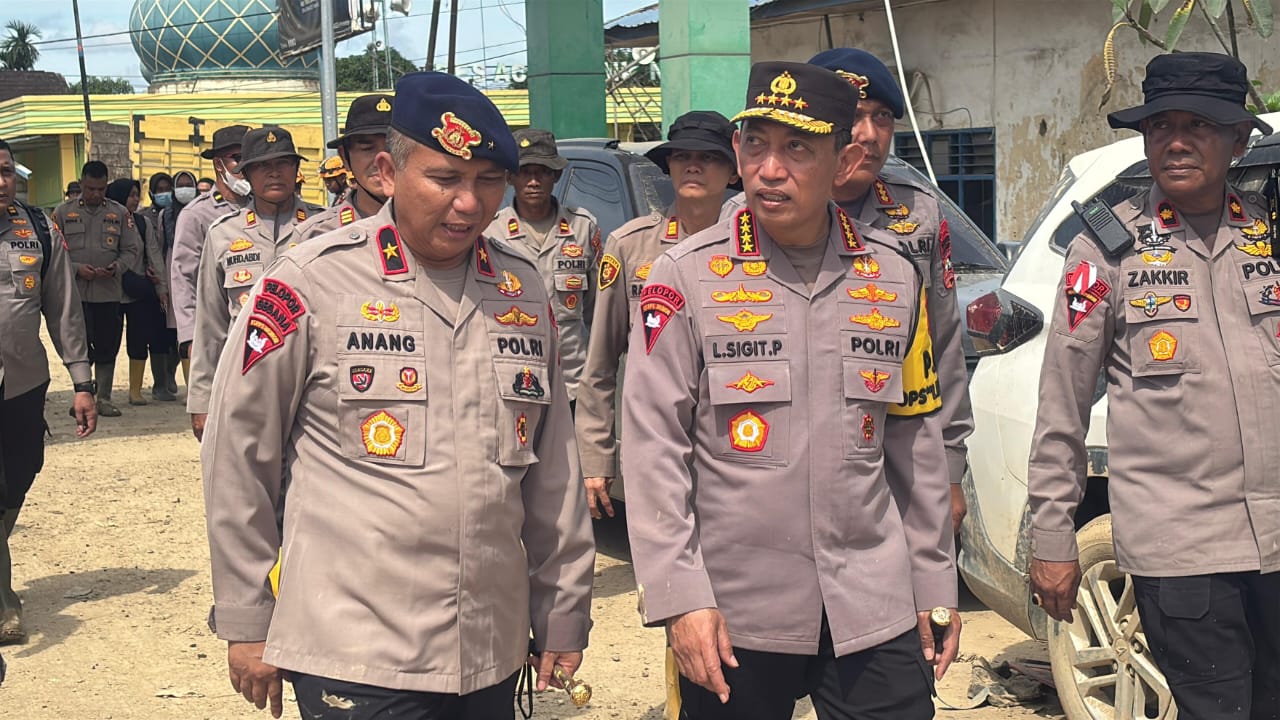 Kapolri Jenderal Polisi Listyo Sigit Prabowo kembali mengunjungi Kabupaten Aceh Tamiang