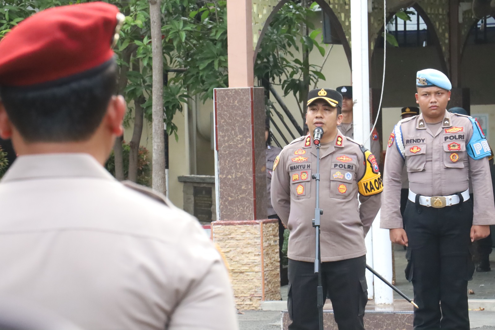 Kapolres Pelabuhan Tanjung Perak, AKBP Wahyu Hidayat