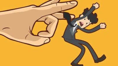 Keterangan Foto Ilustrasi Seorang tenaga lepas di berhentikan kerja