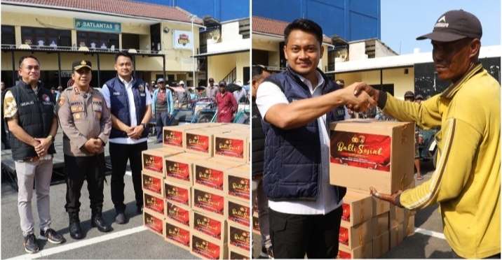 Ratusan tukang becak yang biasa mangkal di kawasan Pelabuhan Tanjung Perak tampak sumringah.