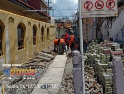 Proyek Jalan Flexible Pavement Lokal Pandean V Surabaya Perlu Dipertanyakan!: Keterbukaan Publik 