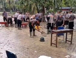 Gerak Cepat dalam Pemulihan Pascabencana, Polri Pastikan Sekolah di Aceh Utara Siap Digunakan