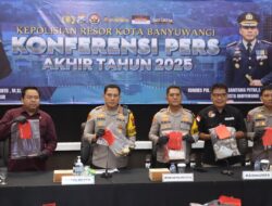 Polresta Banyuwangi Selesaikan 1.281 Perkara Sepanjang Tahun 2025