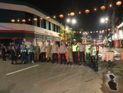 Awal Tahun Tancap Gas, Polres Tanjung Perak Bersama TNI Patroli Cipta Kondisi