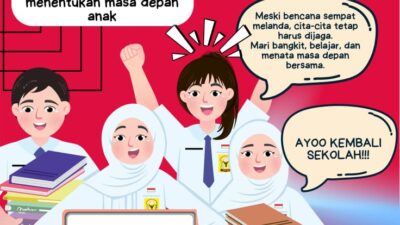 Aceh Tamiang Aktifkan Belajar Mengajar di Sekolah