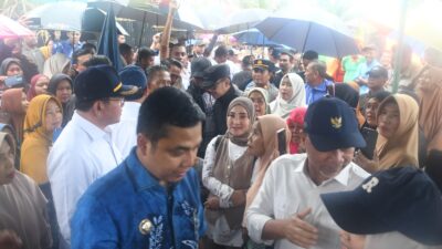 Walikota Langsa Jeffry Sentana S Putra, SE, bersama Ketua dan Anggota DPRK Langsa Sekda serta Pimpinan OPD