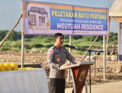 Kapolda Aceh Sebut Pembangunan Meutuah Residen Sejalan dengan Prinsip Maqashid Syariah