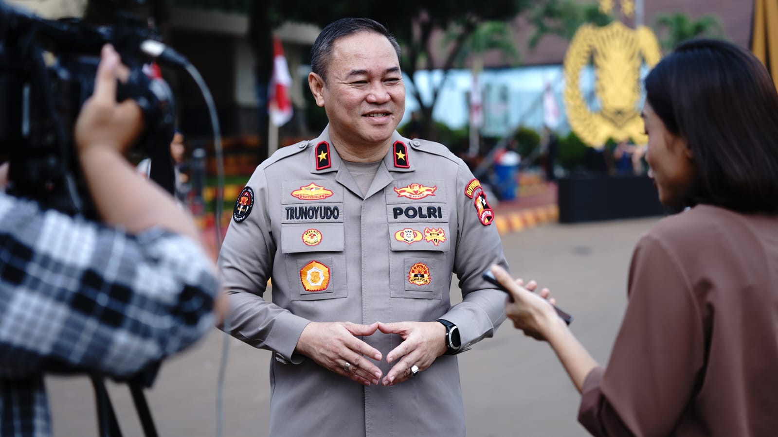 Karo Penmas Divisi Humas Mabes Polri, Brigjen Pol Trunoyudo Wisnu Andiko