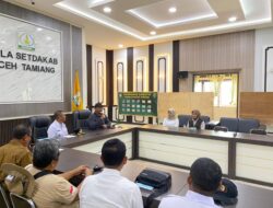 Bupati Aceh Tamiang Terima Kunjungan Bupati Tulungagung, Serahkan Bantuan 17 Ton Beras untuk Korban Banjir