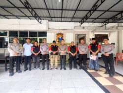 Bangun Sinergitas, Ormas Madas Nusantara DPK Sukomanunggal Surabaya Jalin Silaturahmi Ke Polsek 