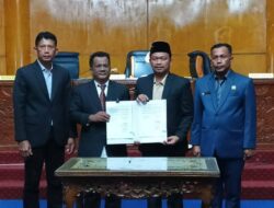 Wakil Bupati Aceh Tamiang Hadiri Rapat Paripurna Qanun APBK 2026