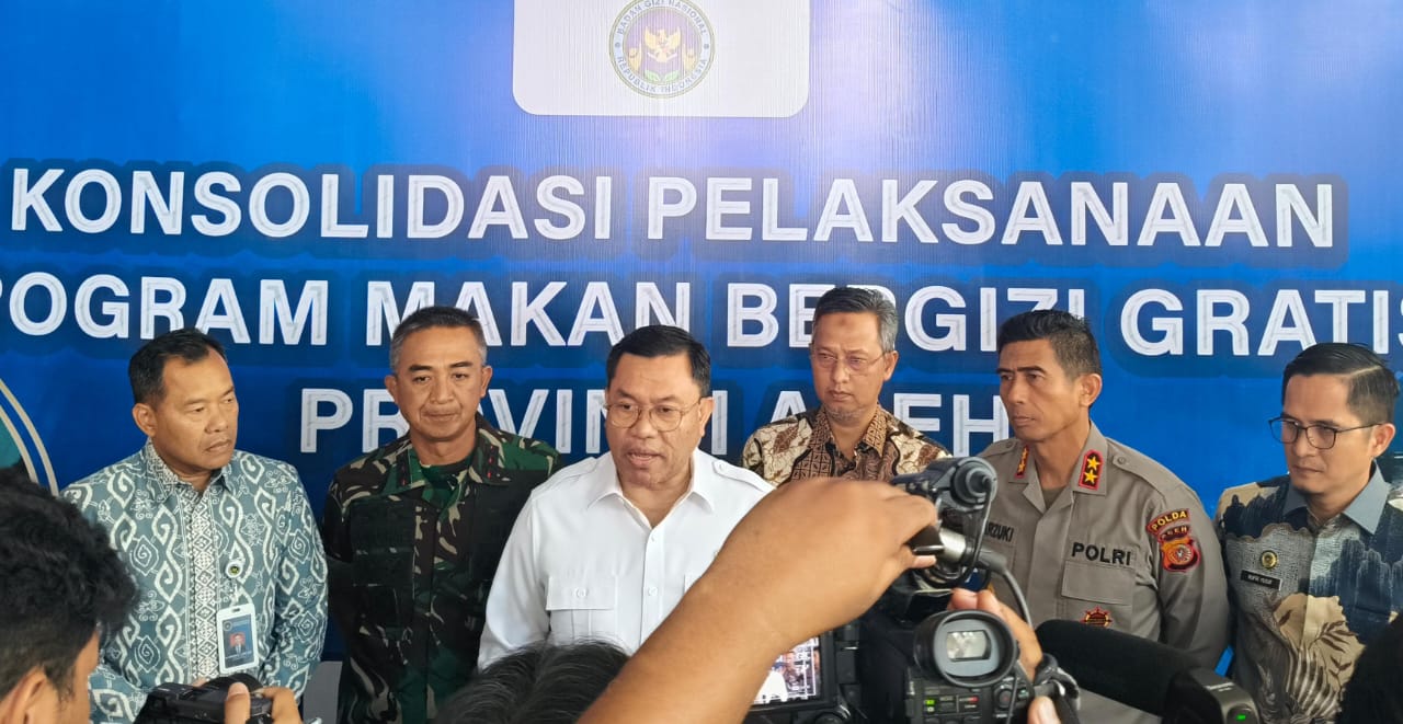 Badan Gizi Nasional (BGN) yang dipimpin Wakil Kepala BGN RI Bidang Operasional Pemenuhan Gizi, Irjen Pol. (Purn) Sony Sonjaya