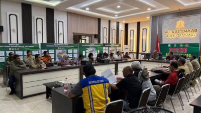 Rapat yang dihadiri Kepala Satuan Manggala Praja IPDN Brigjen Pol. Ulung Sampurna Jaya sebagai perwakilan Kemendagri ​Bupati Armia mengungkapkan bantuan