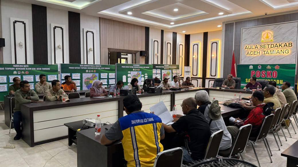 Rapat yang dihadiri Kepala Satuan Manggala Praja IPDN Brigjen Pol. Ulung Sampurna Jaya sebagai perwakilan Kemendagri ​Bupati Armia mengungkapkan bantuan