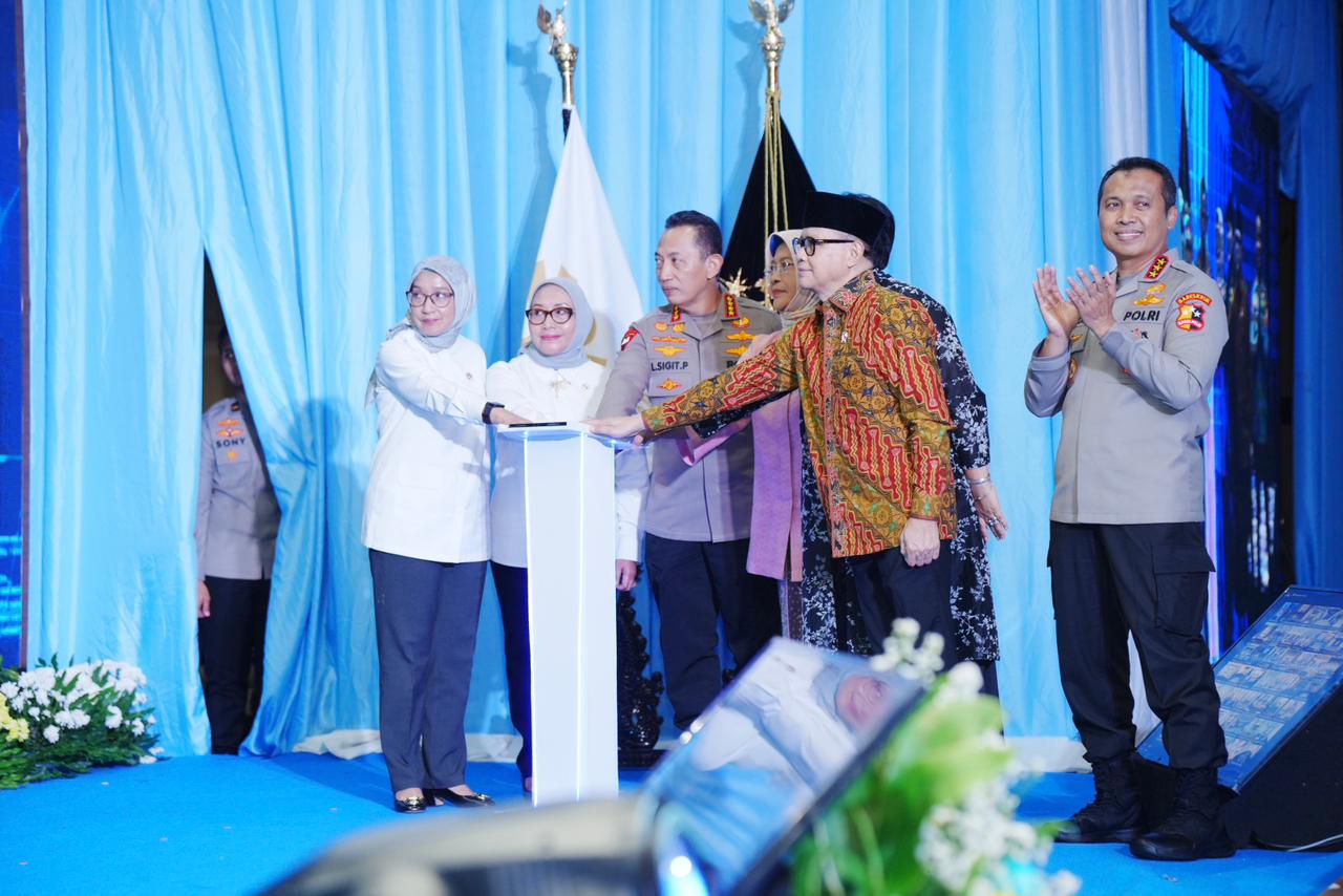 Kapolri Jenderal Listyo Sigit Prabowo resmi melaunching Direktorat Perlindungan Perempuan dan Anak serta Pemberantasan Perdagangan Orang (PPA-PPO)
