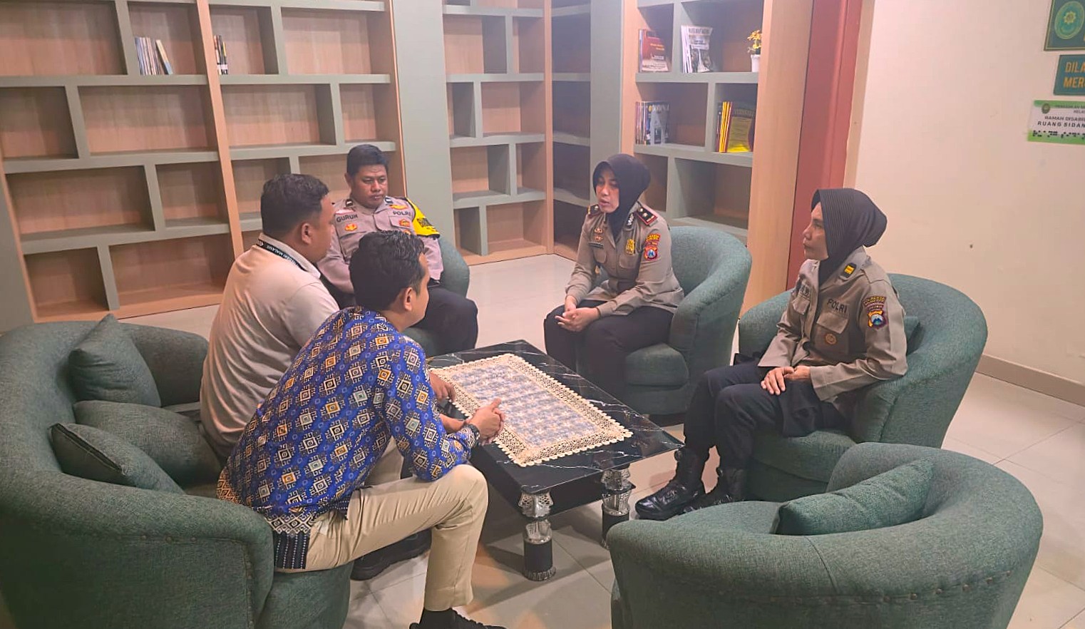 Komitmen kemanusiaan Polresta Malang Kota Polda Jatim kembali ditegaskan oleh Kapolresta Malang Kota