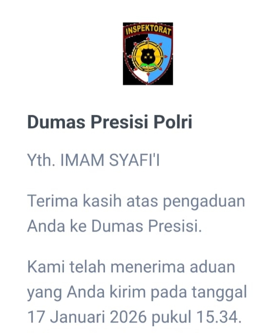 LAPOR JENDRAL! OKNUM PENYIDIK DI SIDOARJO DIDUGA "MEMETIESKAN" LAPORAN ASET NEGARA