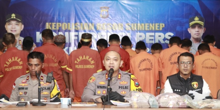 Kapolres Sumenep AKBP Rivanda, S.I.K
