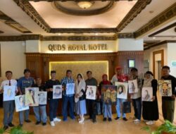 Painting on The Spot di Quds Royal Hotel Surabaya