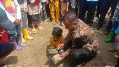 Wakil Bupati Aceh Tamiang Ismail SE.I bersama Yayasan Cakra Abhipraya